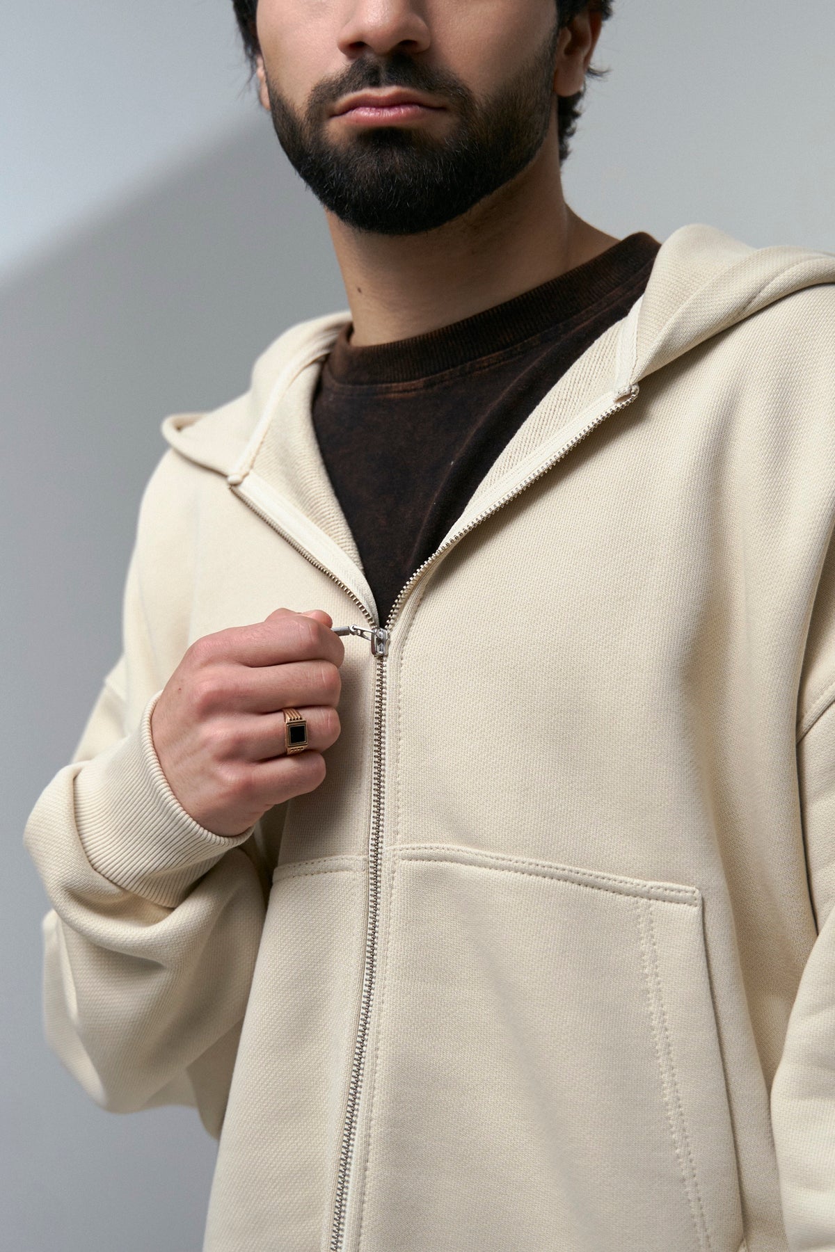 Tash Zip-Hoodie Oversize Unisex
