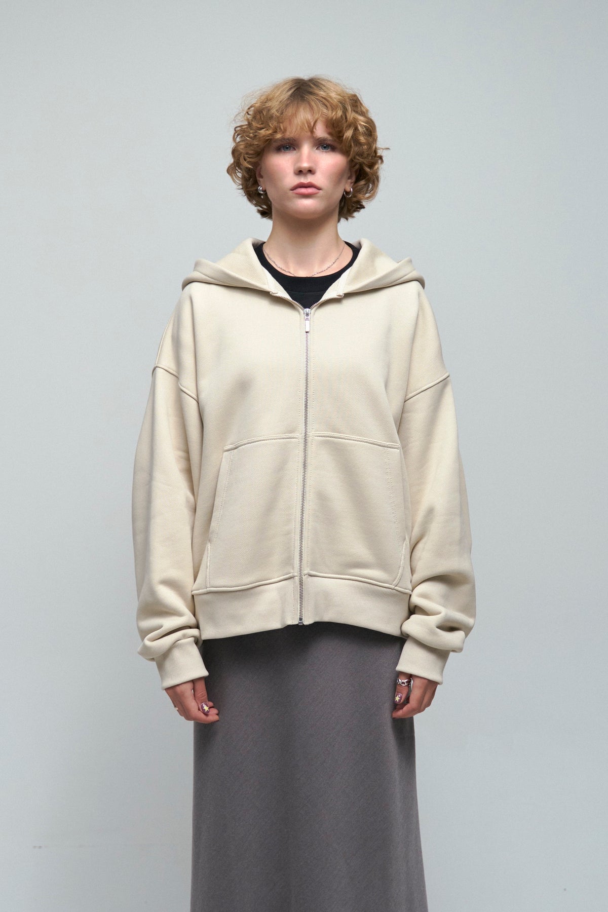 Tash Zip-Hoodie Oversize Unisex