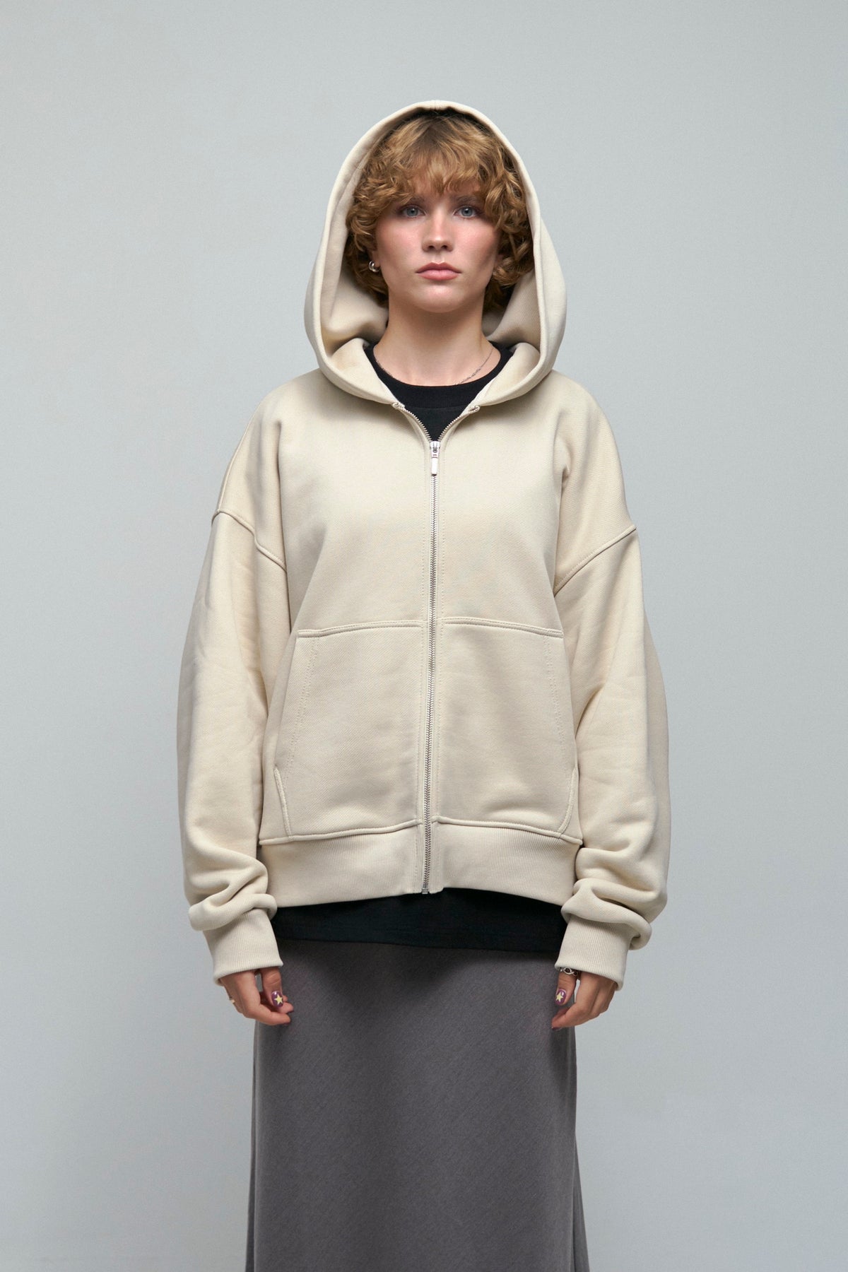 Tash Zip-Hoodie Oversize Unisex