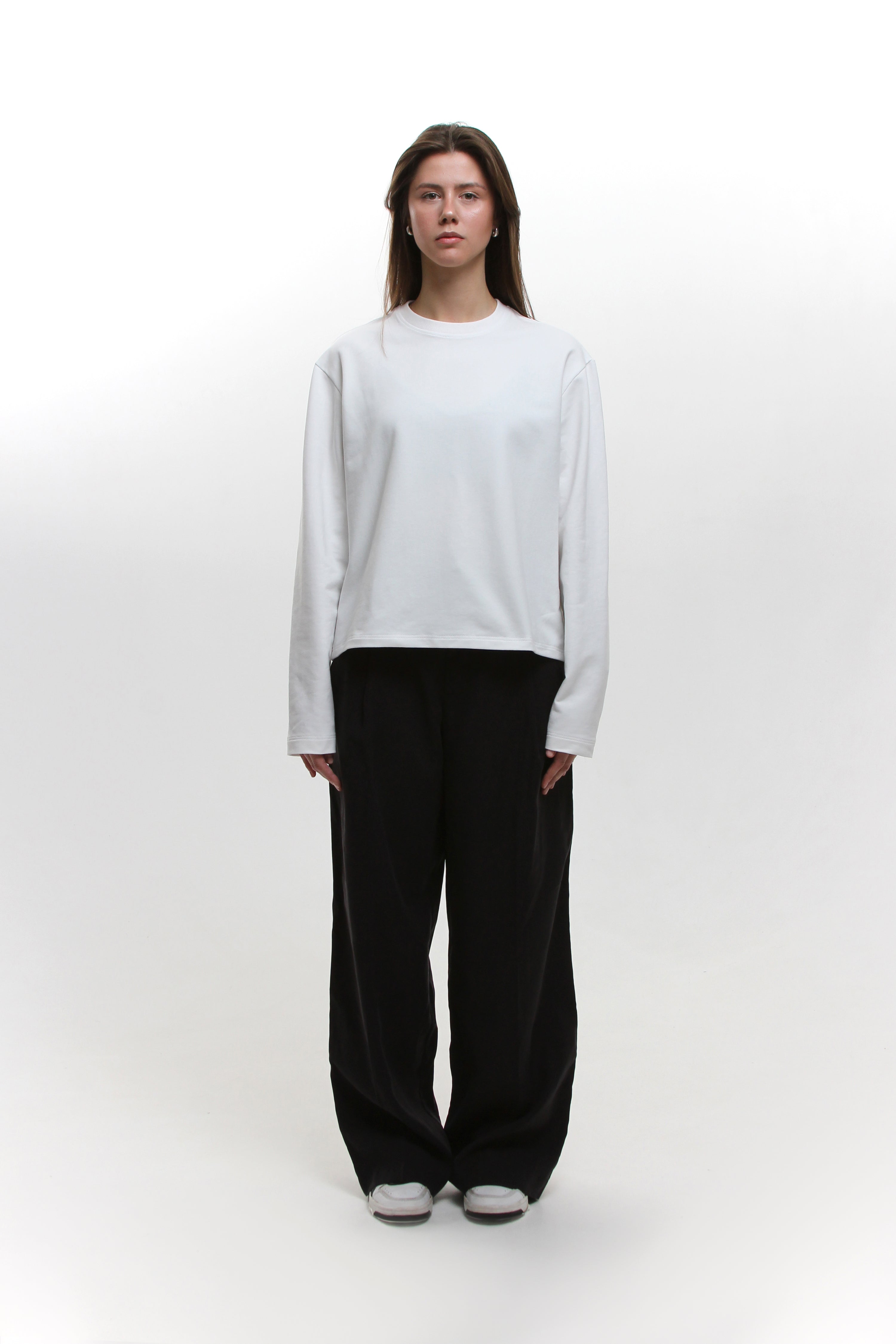 Ivory Longsleeve Relax Woman