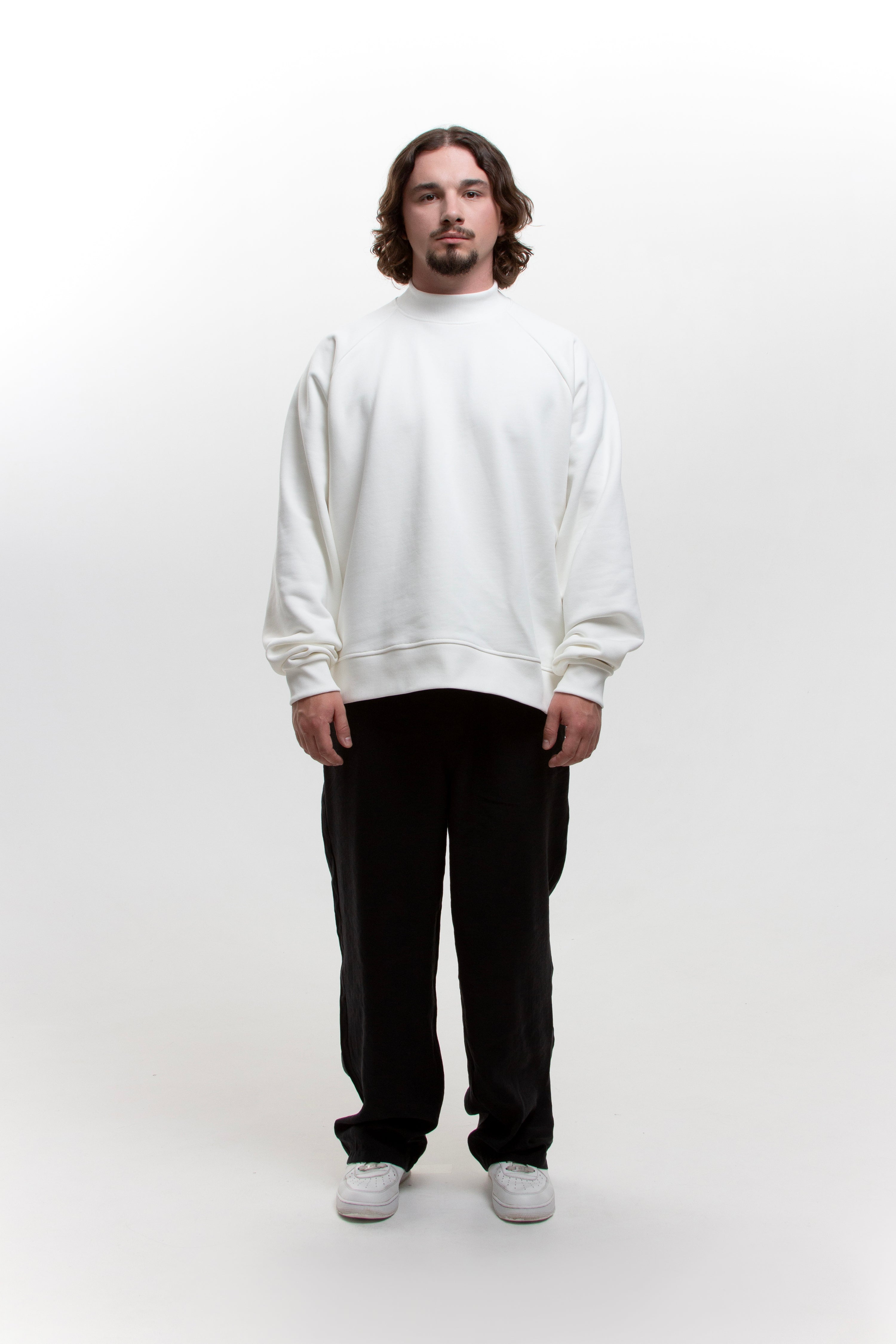 Ivory Sweatshirt Oversize