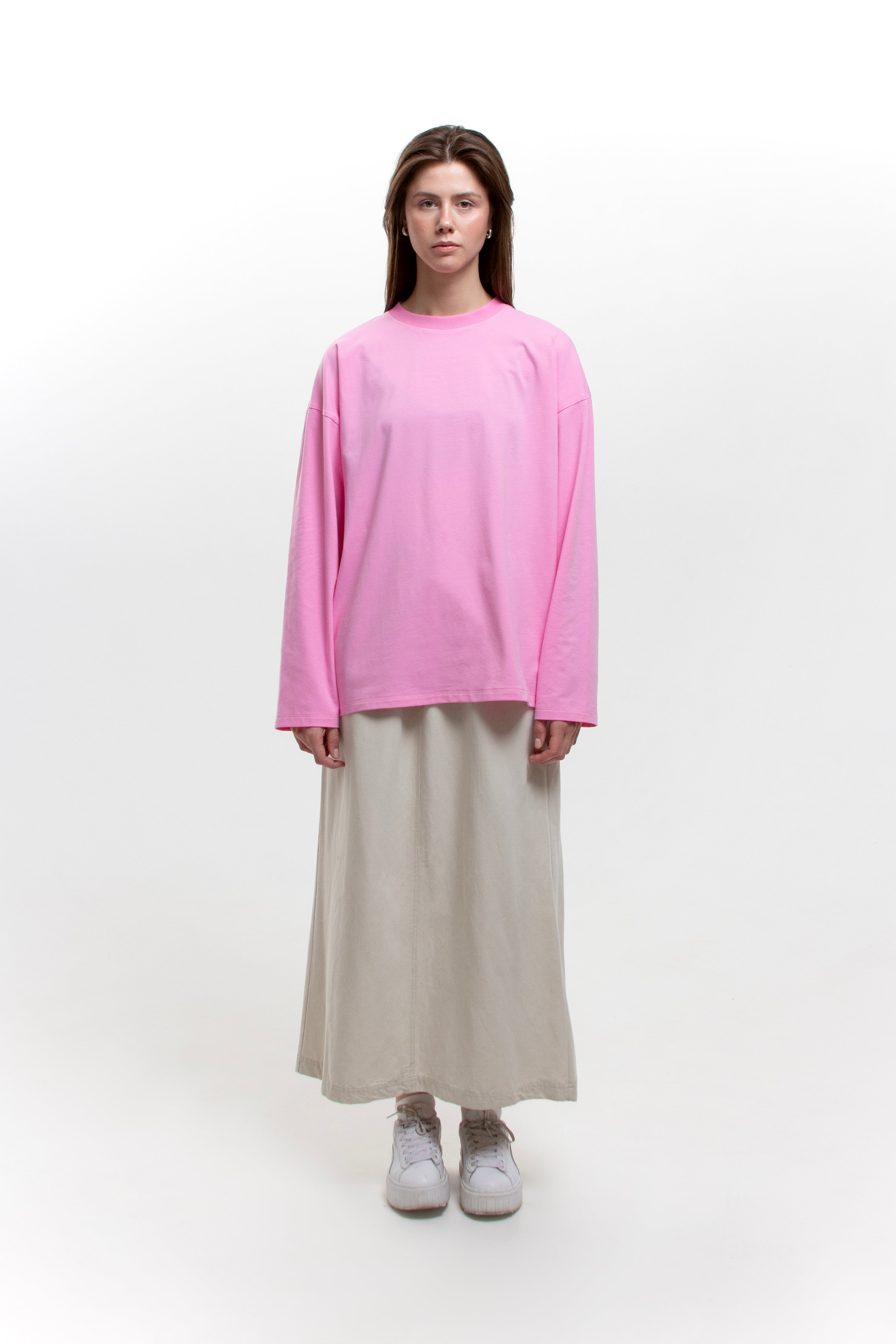 Pink Longsleeve Oversized