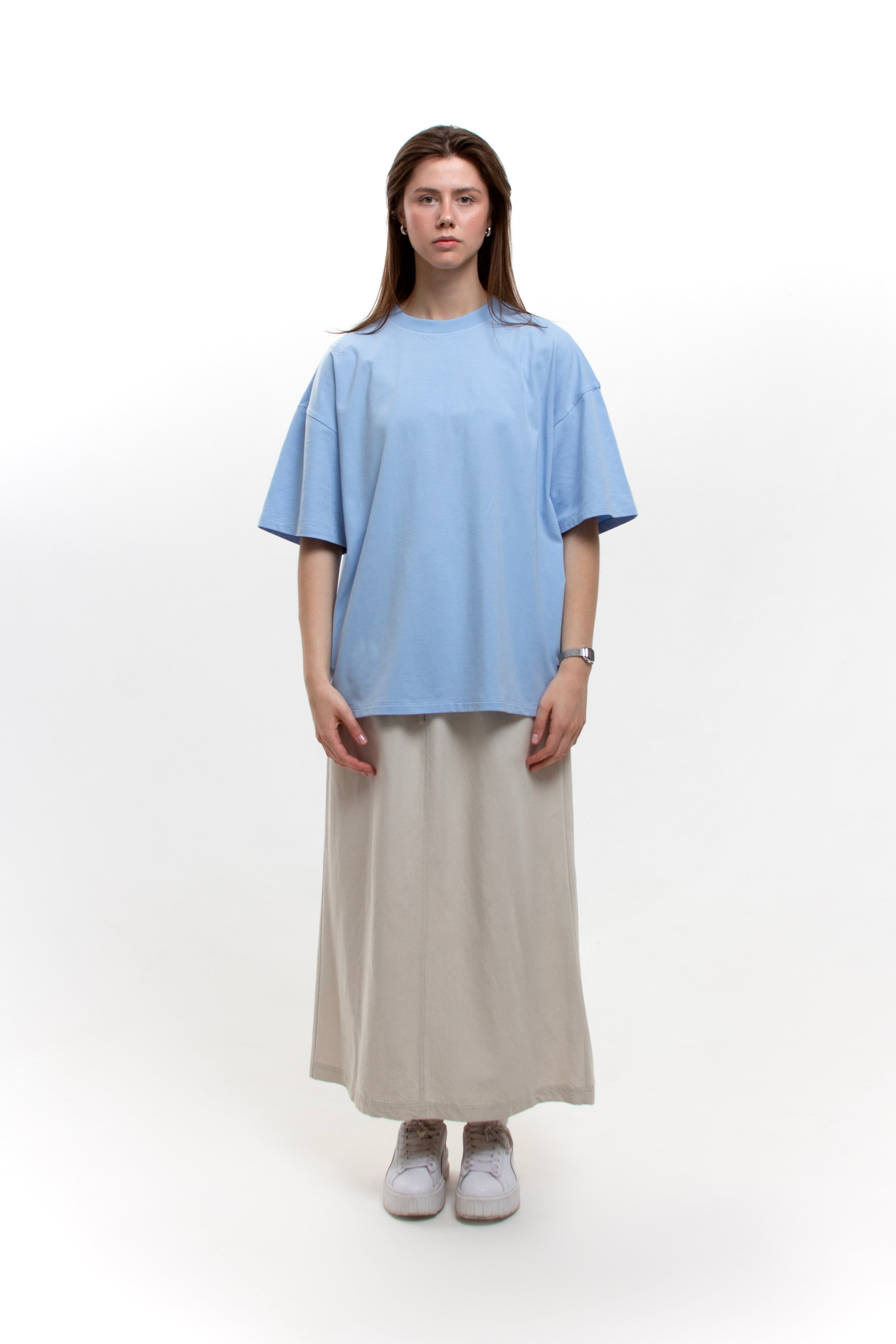 Light Blue T-Shirt Oversized