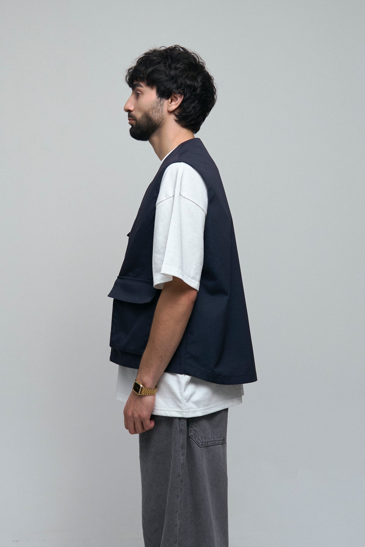 Blue Waistcoat